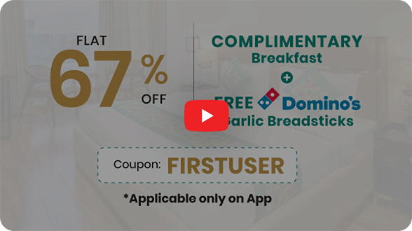 A fantastic stay, a delightful deal, and a tasty meal —it's all waiting for you on your first booking!